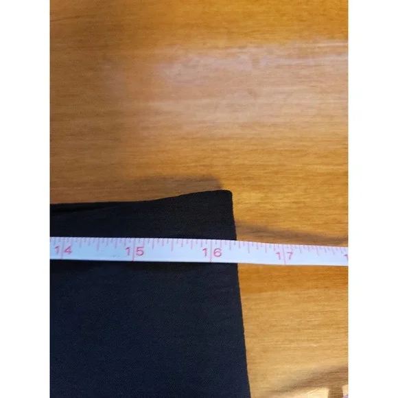 New 100% Polyester Black High Rise wide leg Women's Trousers XL - Picture 3 of 9